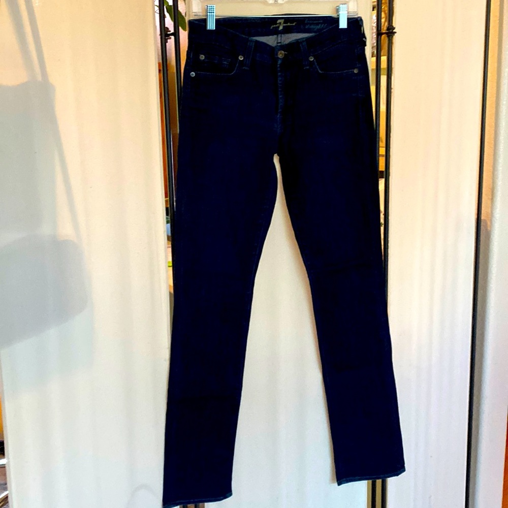 7 For All Mankind Kimmie Straight Leg Jeans Size 28